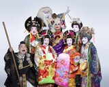 WAHAHA本舗PRESENTS WAHAHA本舗全体公演「王と花魁」ビジュアル