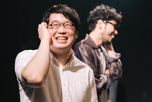 コンプソンズ 第7回公演「何を見ても何かを思い出すと思う」より。（撮影：コムラマイ）