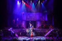 「ミュージカル『忍たま乱太郎』第11弾再演 ～忍たま 恐怖のきもだめし～」より。（撮影：田中亜紀）