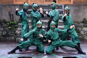「ミュージカル『忍たま乱太郎』第11弾再演 ~忍たま 恐怖のきもだめし~」フォトセッションより。(撮影:田中亜紀)