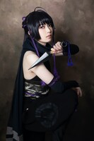 彩木咲良扮する服部半蔵。