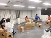 プロトテアトル 第10回本公演 ウイングカップ再演大博覧會参加作品「ノクターン」稽古場の様子。