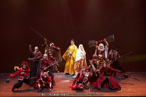 TBS開局70周年記念「舞台『刀剣乱舞』无伝 夕紅の士 -大坂夏の陣-」より。