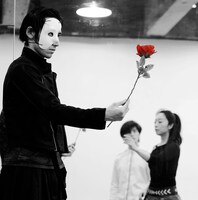 Dance Marche vol.9 Dance Performance「オペラ座の怪人『Phantom-ファントム-』」稽古場の様子。（撮影：大洞博靖）