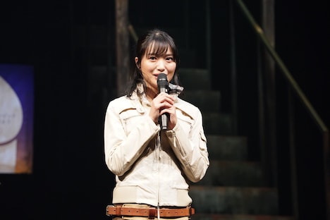 北原里英（撮影：金丸圭）