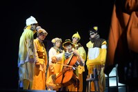 「文学戯劇－宮沢賢治－『星紡ギの夜』」より。