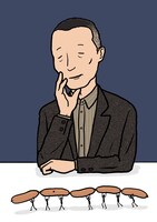 別役実（イラスト：べつやくれい）