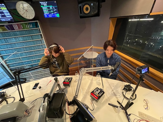 左から森田美勇人、真田佑馬。