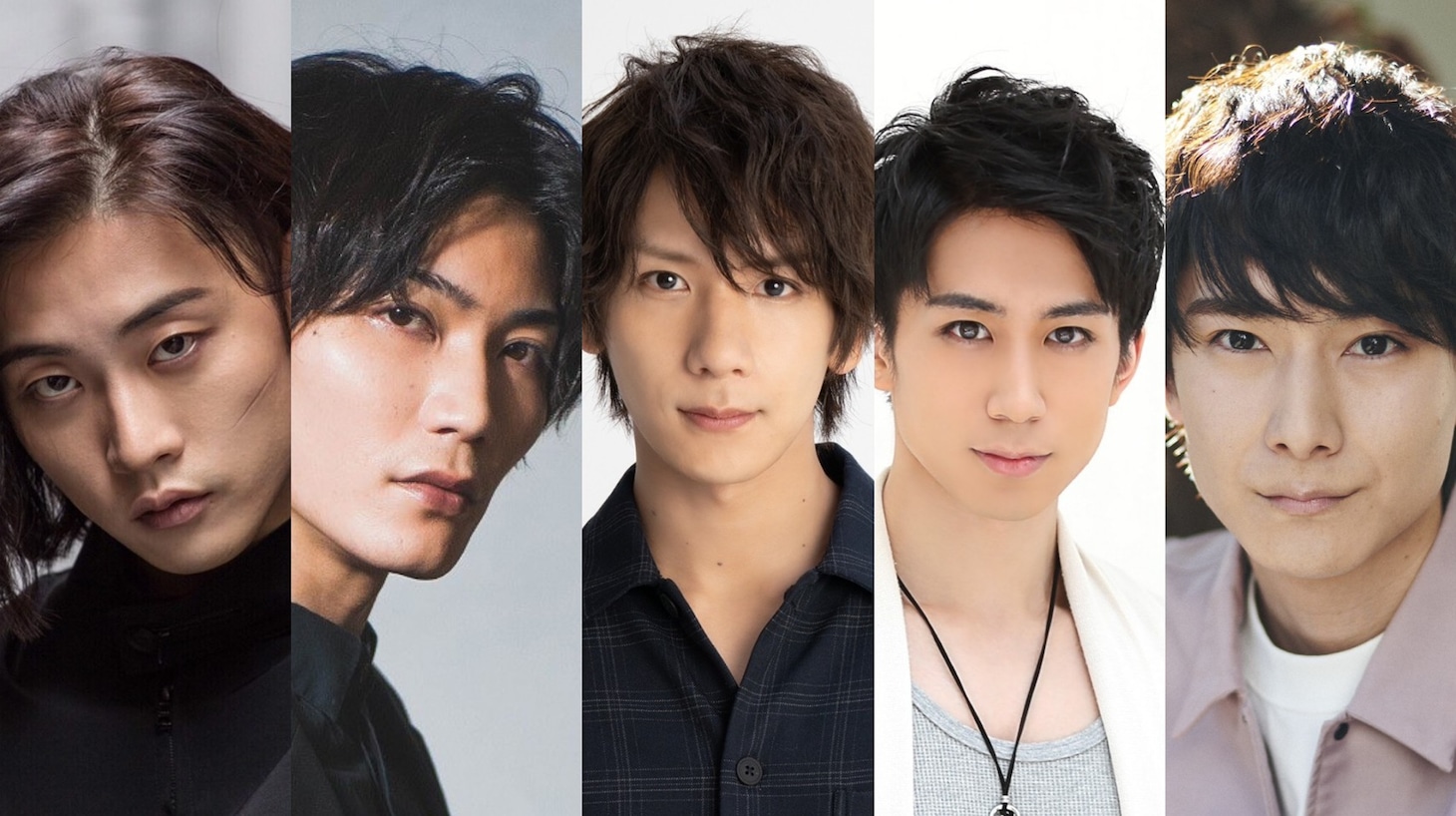 左から橋本全一、縣豪紀、松田岳、鐘ヶ江洸、朝田淳弥。