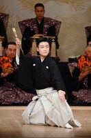 「古典芸能を未来へ」より、「三番叟」を舞う尾上菊之丞。