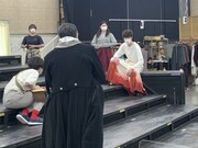 PARCO PRODUCE 2021「ピサロ」（原題：The Royal Hunt of The Sun）稽古の様子。