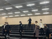 PARCO PRODUCE 2021「ピサロ」（原題：The Royal Hunt of The Sun）稽古の様子。