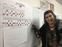 「メタルマクベス disc2」の楽屋より、尾上松也。