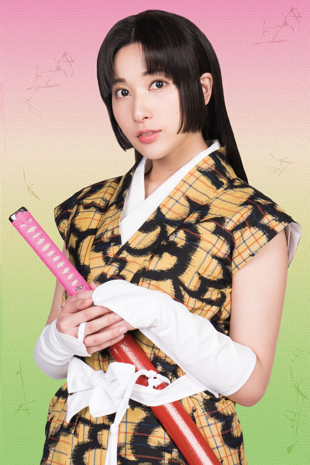 地獄少女」伊波杏樹さんトレーディング生写真2枚セット 切り刻む