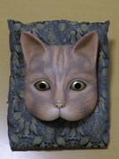 能面「猫」より（撮影：銕仙会）