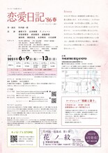 キノG-7 No.3「恋愛日記‘86春」チラシ裏