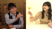 「『ヨーロッパ企画のYou宇宙be』特別編 舞台『夜は短し歩けよ乙女』みどころ春夏秋冬SP」より、左から酒井善史、久保史緒里。