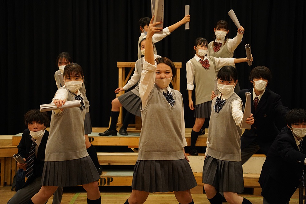 劇団BDPアカデミー公演 ミュージカル「彼女たち」稽古の様子。