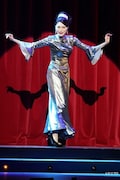 ブロードウェイミュージカル「メリリー・ウィー・ロール・アロング」より。(撮影:岩田えり)