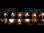 VR (バーチャル・リアリティ)演劇公演「ダークマスター」より。(c)Keizo Maeda