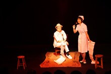 このしたやみ「赤い部屋」より。（撮影：西岡真一）