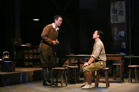 2020年4月に実施された「反応工程」舞台稽古より。（撮影：宮川舞子）