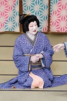 「封印切」より、片岡秀太郎扮するおえん。(c)松竹