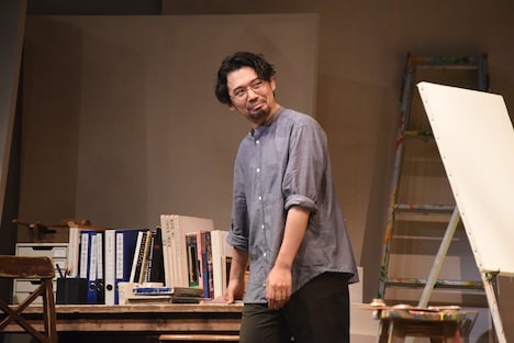 「染、色」フォトコールより。