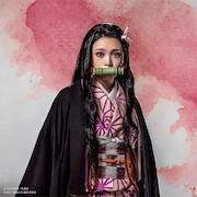 高石あかり扮する竈門禰豆子。