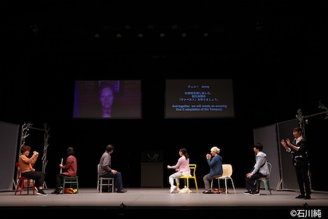 インクルーシブ・シアタークリエーション・プロジェクト 日・英・バングラデシュ 3か国共同事業「テンペスト~はじめて海を泳ぐには~」より。(c)石川純