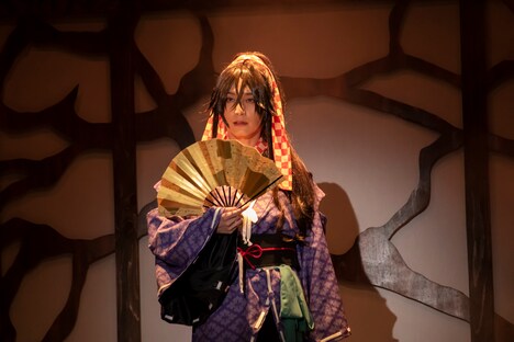 徳山秀典扮する徳川家光。