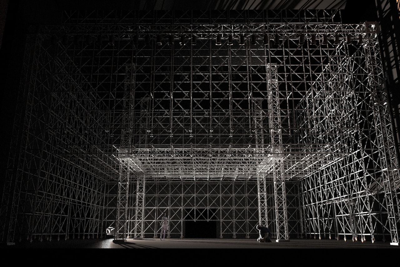 新国立劇場2020 / 2021シーズン オペラ「カルメン」のセットプラン。