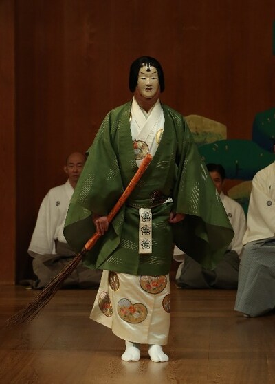 「能楽チャリティ公演 ～祈りよとどけ、京都より～」ビジュアル