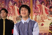 「夜は短し歩けよ乙女」記者会見より、中村壱太郎。