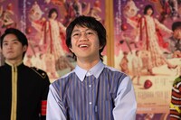 「夜は短し歩けよ乙女」記者会見より、中村壱太郎。