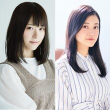 左から花奈澪、小泉萌香。