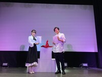 左から本渡楓、下野紘。