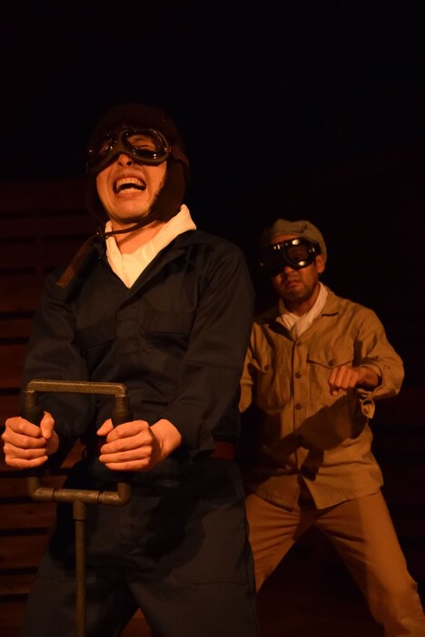 Sky Theater PROJECT 配信公演「郵便飛行士サンテグジュペリ」より。