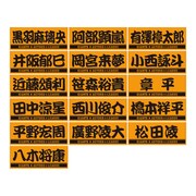 BLACK WINGSの「ACTORS☆LEAGUE×GIANTS プレーヤーズフェイスタオル」。