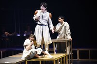 パルコ・プロデュース「首切り王子と愚かな女」ゲネプロより。