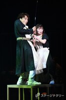 パルコ・プロデュース「首切り王子と愚かな女」ゲネプロより。