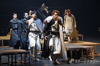 パルコ・プロデュース「首切り王子と愚かな女」ゲネプロより。