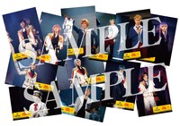 「ミュージカル『DREAM!ing』ミュージアム in TOWER RECORDS」入場特典のブロマイド。