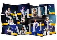 「ミュージカル『DREAM!ing』ミュージアム in TOWER RECORDS」入場特典のブロマイド。