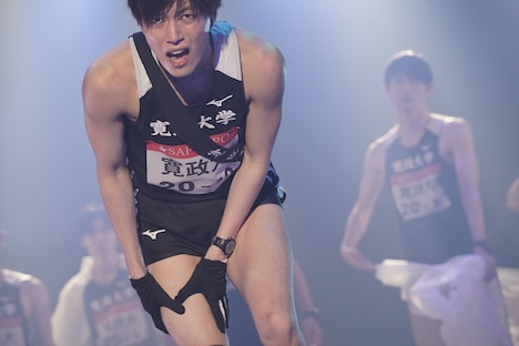 舞台「風が強く吹いている」より。