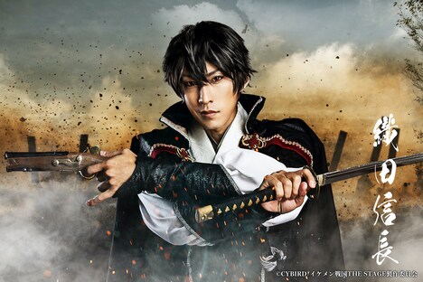 小笠原健扮する織田信長。