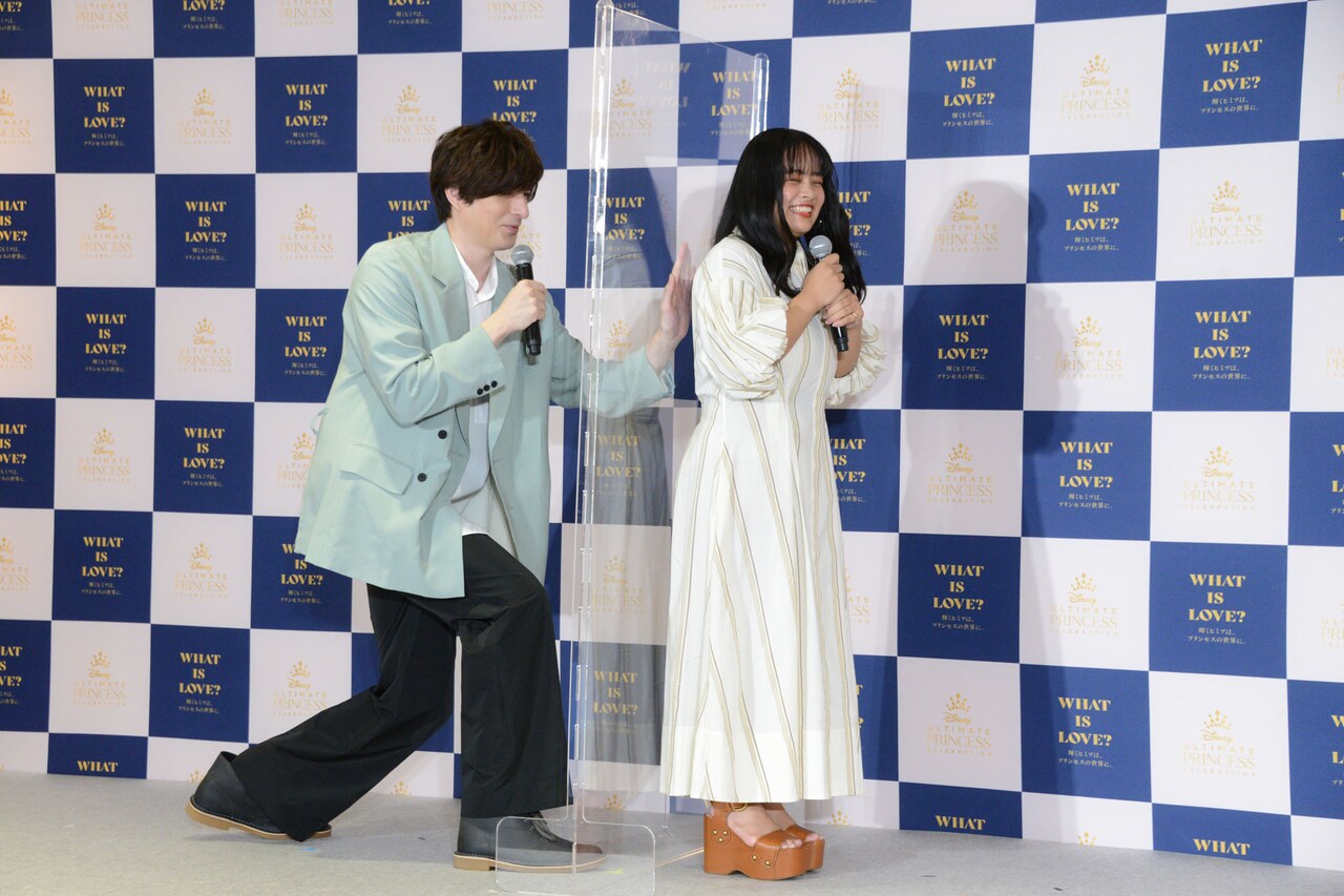 城田優が清水美依紗に「アンコール！」ディズニープリンセス展が