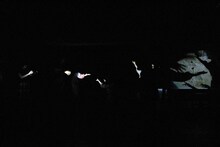 エンニュイ「Performance of the day『無表情な日常・感情的な毎秒』6月公演」より。（撮影：藤澤孝代）