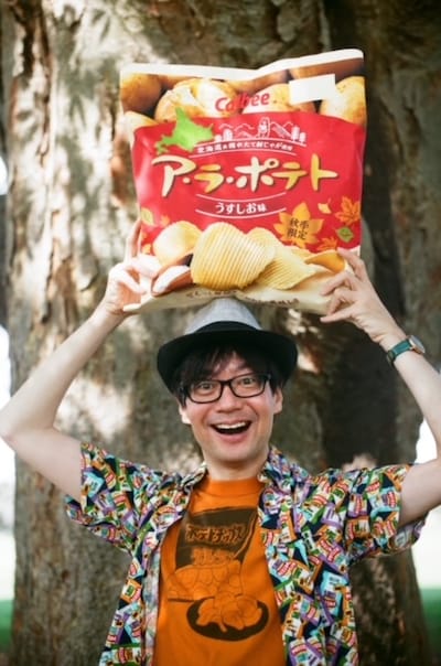 カルビー公式ア・ラ・ポテト大使に就任した森下亮。