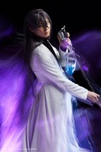 鮎川太陽扮する神宮寺寂雷。